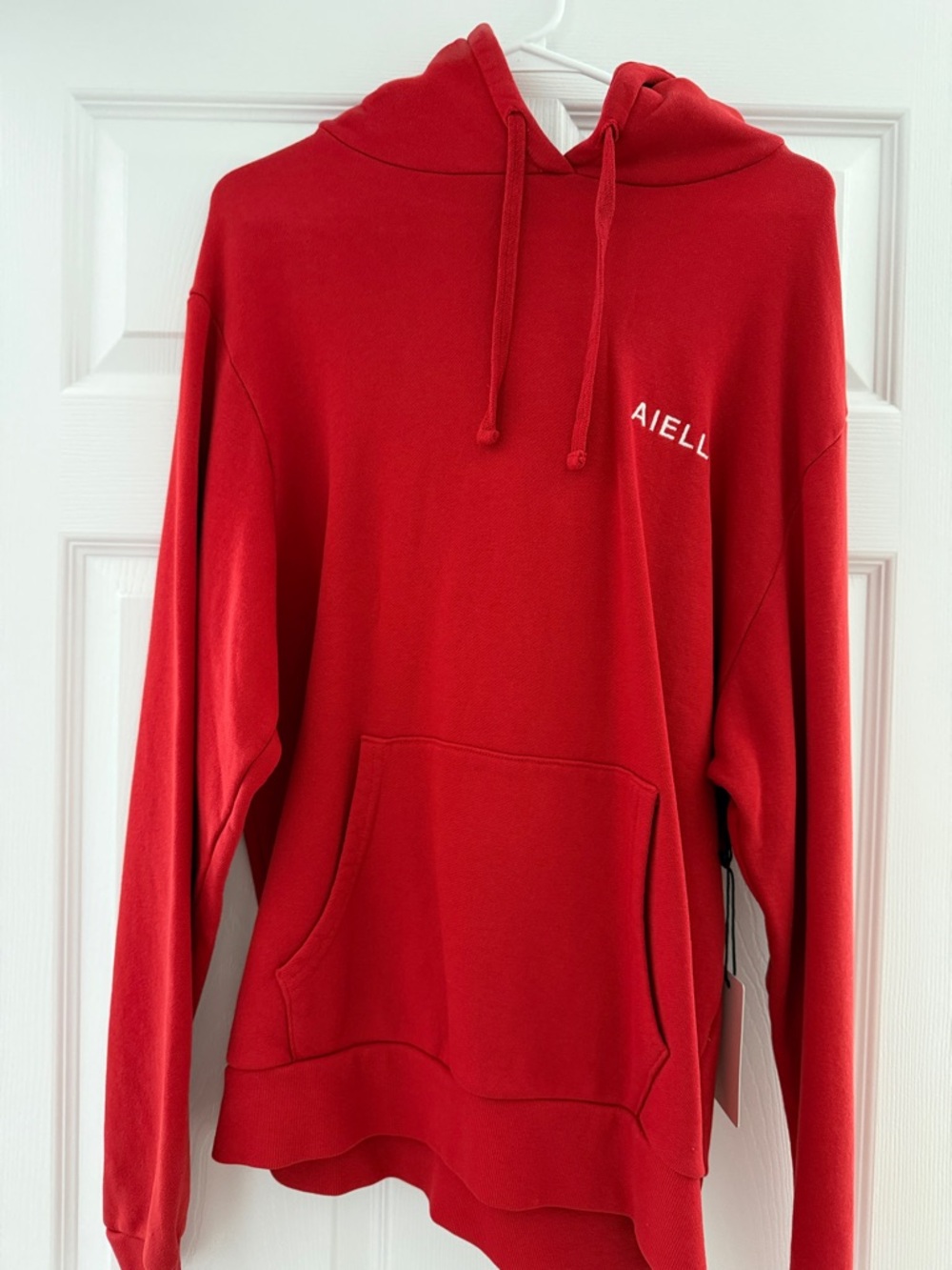 Frankie's Bikinis Red hoodie new with tags